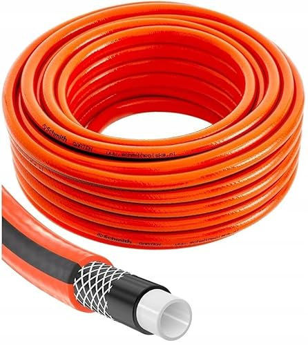SCHMITH Gartenschlauch 1/2 Zoll 20m 4-lagig UV-beständig Wasserschlauch Bewässerungsschlauch