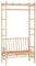 Banc de jardin avec pergola 116 cm Bambou