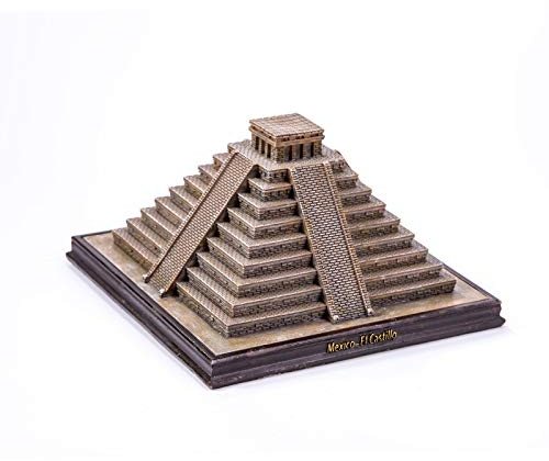KGADRX Wohnkultur Statuen Architekturmodell dekorative Ornamente Europäisches kreatives Heimhandwerk Maya-Pyramide Simulation kleine Ornamente