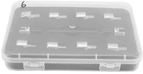Motorrad-Speichenschlüssel-Set, Speichenschlüssel-Set Mit 10 Austauschbaren Spitzen, 5,0–6,8 Mm, Universell Für Motocross-Bikes