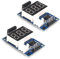 Hailege 2pcs HC-SR04 Ultraschallsensormodul 5V SR04 Ultraschall-Entfernungsmesssensor STM8S103 SR04 Ultraschallwellenerkennungsmodul