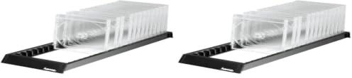 Hama CD-Flipper 22, Schwarz (Packung mit 2)