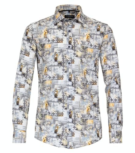 CASAMODA Freizeithemd Print Casual Fit