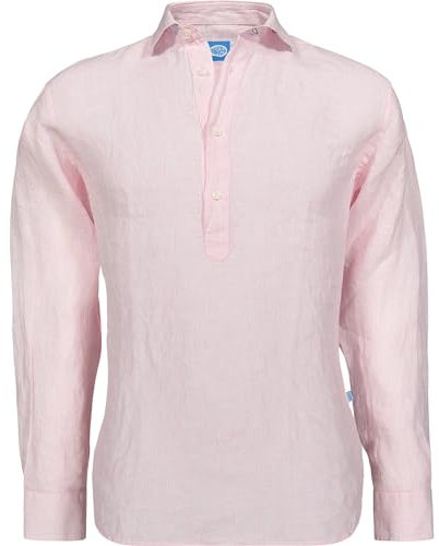 Panareha Chemise Polera Homme Rayé Lin Samui Rose (S)