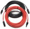 Solarkabel Verlängerungskabel Solarstecker schwarz rot 4-6mm² mit Solarstecker Solarmodule Solar Photovoltaik flexibel UV-beständig (2x 13m 6mm²)