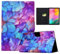AsWant Funda Carcasa per Samsung Galaxy Tab A 10.1 2019 T510/ T515 - Estuche Inteligente Funda Tablet con Función de Soporte/Cartera Funda Samsung Tab A T510 (Petal)