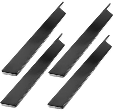 OFFSCH 4pièces Touches Noires pour Piano Plastique Accessoires De Remplacement pour Pianos Droits De Rechange pour Clavier Et Pratique