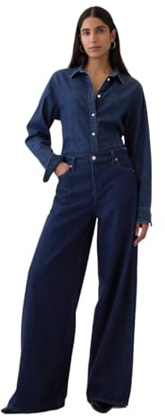 Gap Women's Mid Rise Baggy Denim Jeans