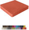 Lsjoaw Quadratisch Sitzkissen Bodenkissen Stuhlkissen Waschbar Stuhlauflage Rutschfestes Barhocker-Kissen AbnehmbarerBezug (Color#15 30X30X3CM)
