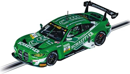 Carrera Evolution BMW M4 GT3 Schubert Motorsport No. 11 DTM 2024 | Slotcar Maßstab 1:32 | Front- & Rücklicht | Original BMW-Lizenz | digital nachrüstbar | Rennbahn Auto ab 8 Jahren