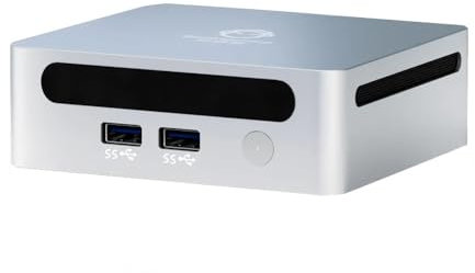UDPTCP Mini PC, Ryzen 7 7730U, 2 mini computer DDR4 (8C/16T, fino a 4,5 GHz), mini computer desktop, Wi-Fi6E, BT5.2, USB 3.0 8K @ 60, 1000M LAN, Business Home Office, NO RAM NO SSD (NO RAM NO SSD)