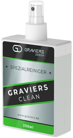 Graviers Design Allzweckreiniger für Edelstahl Metall & Acryl - Spezialreiniger auf Sodabasis und Pflanzenbasis Universalreiniger effektiv gegen Schmutz Soda Reiniger
