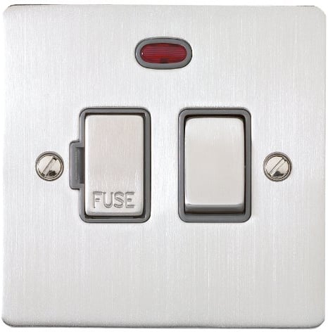 Superswitch SW209 BSS C 13A Double Pole Switched Connection Unit with Neon