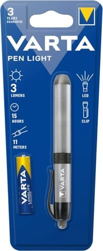 VARTA Taschenlampe LED Pen Light 1AAA, inkl. 1 x AAA