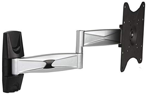 Monoprice Full-Motion Articulating TV Wall Mount Bracket For TVs Up to 106.7cm, Max Weight 25Kg, Extension Range of 5.5cm to 44cm, VESA Up to 200x200, Rotating, Works With Concrete & Brick