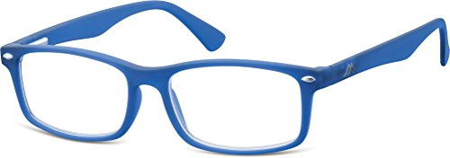 Montana Eyewear Sunoptic MR83C Lesebrille in blau- Stärke +2.50 inklusive Soft Etui