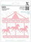 Xcut Dies Carousel, 1 Piece, Carbon Steel Art & Craft, Carbon Cutting Tool Supplies, For Beautiful Decoration, Card Making, Gift Tag, Wrapping, Scrapbooking, Invitation Making, Crafters Companion