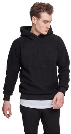 Urban Classics Men's Tb2404-sherpa Hoody Hooded Sweatshirt (pack of 1)