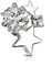 Paula & Fritz® Aufsatz-Dermal Anchor Zirkonia Sterne Silber-klar 316L Chirurgenstahl Gewinde 1,6-mm Haut-Anker Skin Diver Implantat Bodypiercing