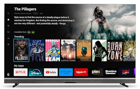 MEDION 138,8 cm (55 Zoll) MiniLED Fernseher (TiVo, Smart-TV, Dolby Vision HDR, Subwoofer, MEMC, Micro Dimming, TiVo Medienportal, Prime Video, Disney+, Dolby Atmos, PVR, Bluetooth, MD 855900)