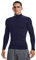Under Armour UA CG Armour Comp Mock, camiseta térmica con tecnología antiolor, camiseta de hombre con cuello de polo ideal para esquiar y correr en invierno