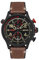 AVI-8 Herren 43mm Hawker Hunter Duke Chronograph Tangmere Japanische Meca-Quarz Fliegeruhr mit Lederarmband AV-4080-04