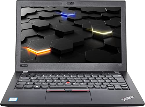 Lenovo ThinkPad X280 Ordinateur portable 12 / HD Intel Core i5 (8ème génération), 8 Go de RAM, SSD 250 Go, HDMI, USB-C, webcam, LTE, clavier rétroéclairé, Windows 10 Pro (reconditionné)
