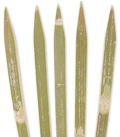 BambooMN 8.3 x 0.4 Heavy Duty Square Bamboo Yakitori BBQ Skewers, 100 Pieces