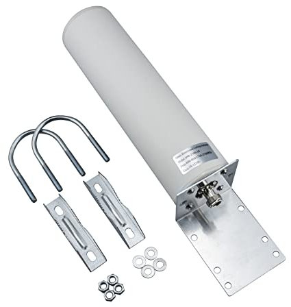 URCIANOW Antenna Esterna 4G per Router ad alto guadagno 10-12dBi Antenna 4G LTE da soffitto Nessun Cavo Femmina Antenna Wifi 698-960/1710-2700MHZ per telefoni cellulari 4G/3G Router Modem