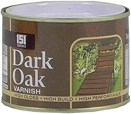 YSAMAX 1x DarkOak Brown Paint for Wooden Surface,151 Coatings High Glossy Varnish Paint for Wood Ideal for Interior and Exterior Surface (Pack of 1, 180 ML)