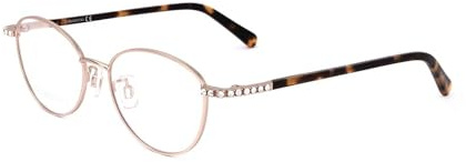 Brillen Swarovski SK5439-D 029 MATTE ROSE GOLD 50/16/ WOMAN