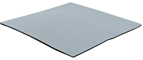 WAGNER PTFE Gleiter - 100 x 100 x 1,5 mm, Spezialkunststoff, selbstklebend, grau, als Gleitpad, robust - 16121099