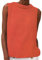Women's Cotton Linen Tank Tops High Neck Casual Cami Sleeveless Camisole Blouses Summer Basic Shirt Solid Color Crop Tops(Red,Large)