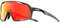 KAPVOE Polarisiert Fahrradbrille Herren Damen MTB Brille TR90 Rahmen Rennrad Brille UV400 Schutz Radbrille Sport Sonnenbrille für Radfahren Laufen Volleyball Baseball Golf Radsportbrille Rot