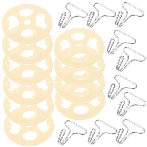 Gatuida Metal Hook Set for Seat Covers Universal Auto Seat Regulator Storage Hook Easy Install