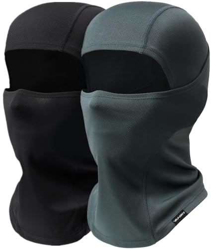 YANIKY Sturmhaube Atmungsaktiv Sturmmaske UV-Schutz Balaclava Herren Damen Gesichtshaube für Motorrad, Fahrrad, Radfahren, Outdoor Sports