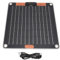 Caricatore solare per batteria – 30 W Fast Charge – Power Bank Solar Panel | Caricabatterie solare monocristallino, batteria portatile con 2 USB