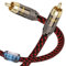 TODN Cavo coassiale digitale Hi-end per audiofili 75 Ohm SPDIF RCA a RCA cavo audio per subwoofer, TV, amplificatore, sistemi HiFi (3 m)