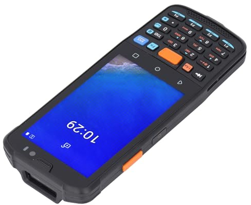 Alomejor Handheld-Datenterminal IP66 4G WiFi Barcode-Scanner für Mobile Handheld-Computer 4,0 Zoll ABS 1D 2D-Scannen