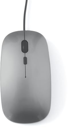 Tmboryuu Souris d ' Ordinateur avec Technologie de clics Silencieux, câble de Type C, Prise Confortable pour Les étudiants Professionnels, Souris Filaire USB