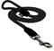 Pawtitas 1.8 M Training Dog Lead - Durable Medium Rope Lead for Dogs - Black