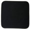 ASA 7835420 Untersetzer - Glasuntersetzer - schwarz - Kunstleder 10 x 10 cm