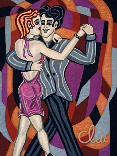 Jacqueline Ditt - Tango Argentino - universal Arts Galerie Studio - Grafik Druck Kunstdruck nach Gemälde