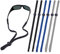SHINKODA Adjustable Sunglasses Holder Strap, Sport Glasses Leash Eyeglass Straps, Sunglass Cord Retainer for Men, Pack of 6, Black & Navy & Grey