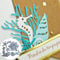 Stanzschablone, Prägeschablone, DIY, Uticon, Meerestiere, Seepferdchen, Seestern, Stanzform, Scrapbooking, Kartenherstellung, Schablone – Silber