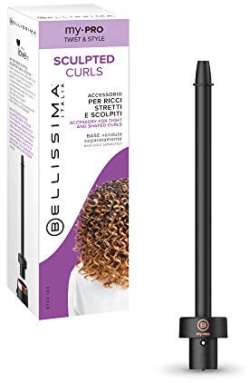 Bellissima My Pro GT22 120, Lockenstab Sculpted Curls für Kombi-Haarstyler My Pro Twist & Style, Aufsatz mit Durchmesser von 11 mm, mit Keramikbeschichtung, Temperatur: 185°C