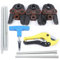 Pinza a pressatura con profilo TH, pressa radiale, pressa a pressione e valigetta + 3 pinze per pressare tubi compositi, set di attrezzi per pressare tubi, pinza crimpatrice
