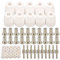 60 Pz Pt-31 Nichelato Esteso Ugello Di Taglio Al Plasma Ad Aria Elettrodo Di Consumo Fit Cut-40 Cut-50d Ct-312