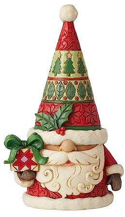Enesco Jim Shore Weihnachtsmann-Zwerg Figur