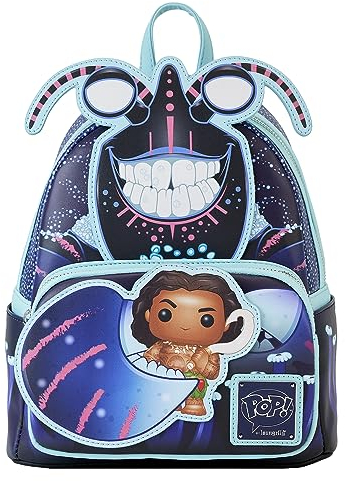 Loungefly - Walt Disney - Moana - Tomatoa Maui Mini Backpack - Vaiana - Amazon Exklusiv - Niedlicher Rucksack zum Sammeln - Geschenkidee - Offizielles Merchandising